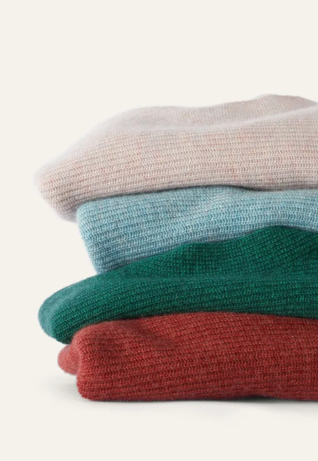 Poetry Fashion Sweaters Women Boatneck Sweater Aqua