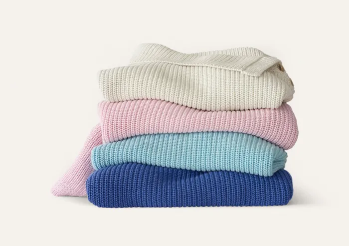 Poetry Fashion Sweaters Women Collared Sweater Mint Ocean