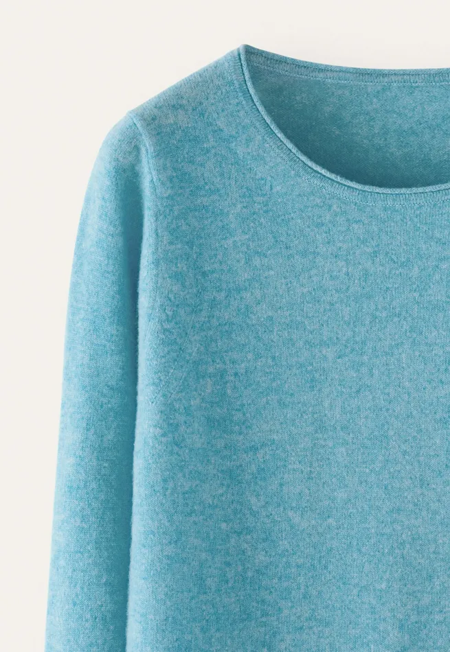 Poetry Fashion Sweaters Women Crewneck Sweater Soft Peacock