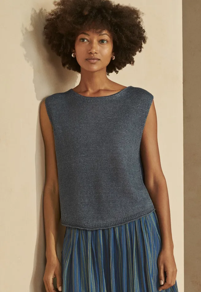 Poetry Fashion Sweaters Women Knitted Top Petrol Grey
