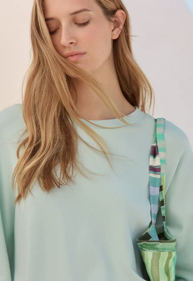 Poetry Fashion TShirt and Tops Women Dolmansleeve Top Soft Mint