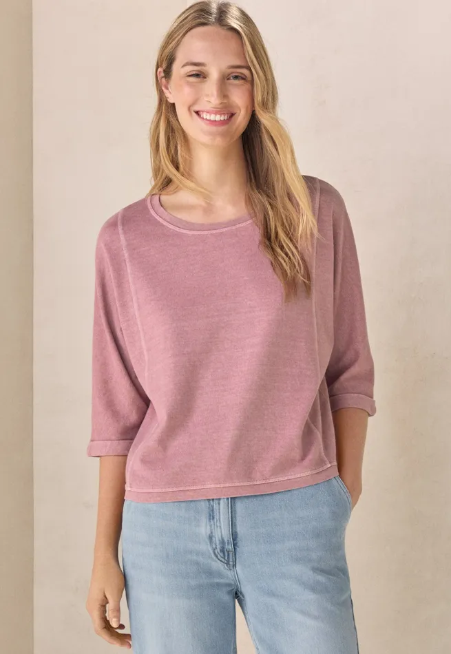 Poetry Fashion TShirt and Tops Women Panelled Top Peony