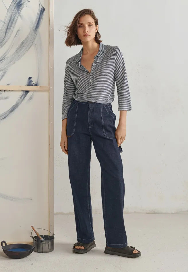 Poetry Fashion Trousers and Shorts Women Carpenter Jeans