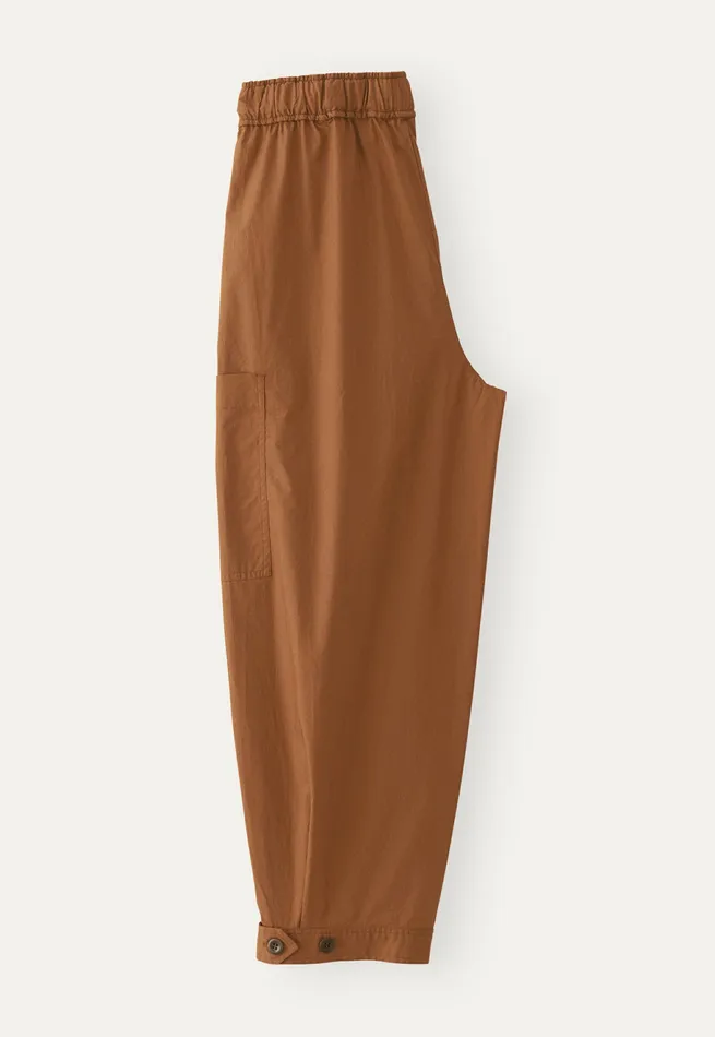 Poetry Fashion Trousers and Shorts Women Cropped Pullon Trousers Toffee