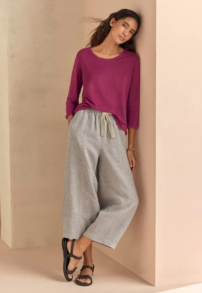 Poetry Fashion Trousers and Shorts Women Drawstring Trousers Mink Brown