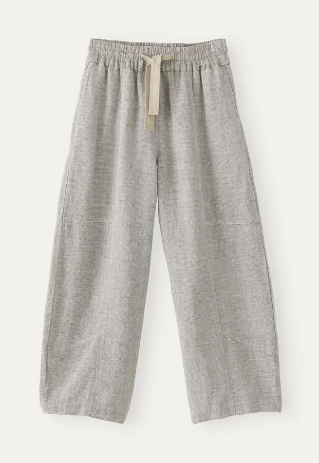 Poetry Fashion Trousers and Shorts Women Drawstring Trousers Mink Brown