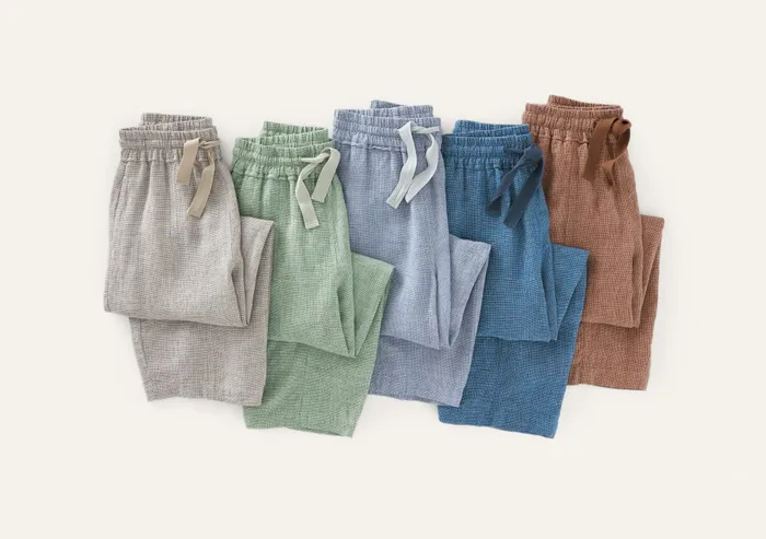 Poetry Fashion Trousers and Shorts Women Drawstring Trousers Mink Brown