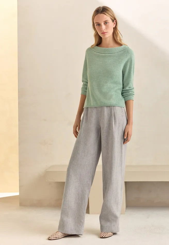 Poetry Fashion Trousers and Shorts Women Flatfront Trousers
