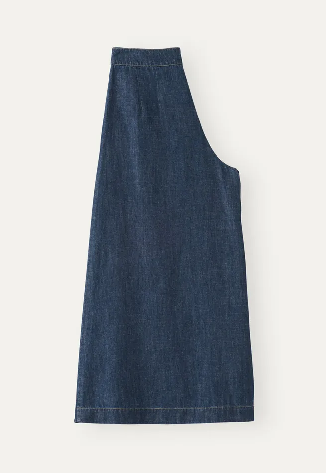 Poetry Fashion Trousers and Shorts Women Indigodyed Culottes Dark Denim