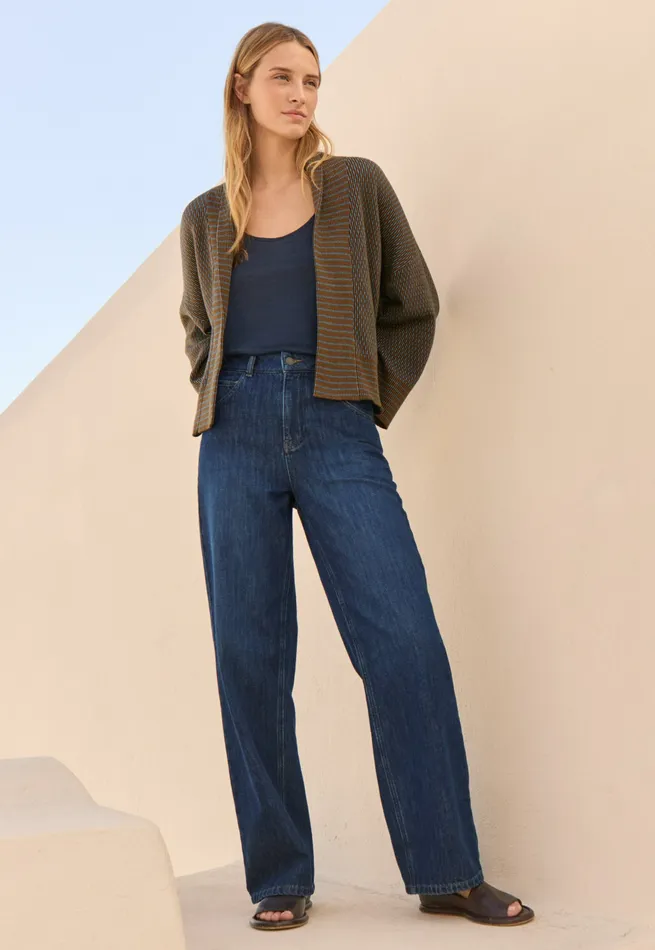 Poetry Fashion Trousers and Shorts Women Indigo Straightleg Jeans