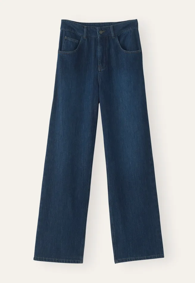 Poetry Fashion Trousers and Shorts Women Indigo Straightleg Jeans