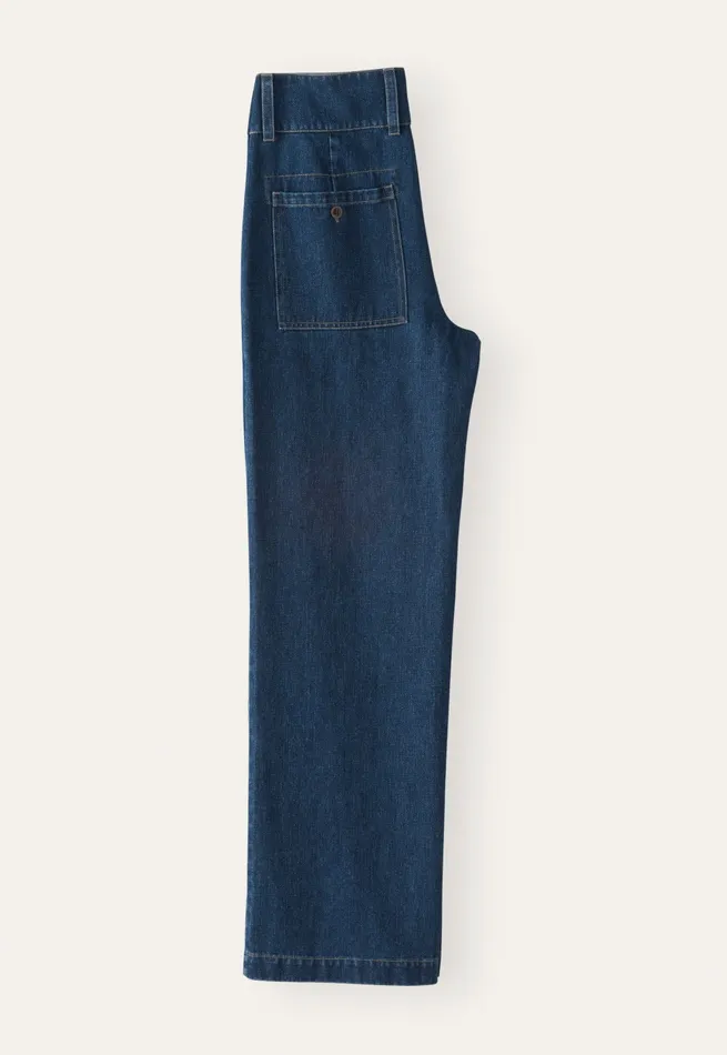 Poetry Fashion Trousers and Shorts Women Indigo Trousers