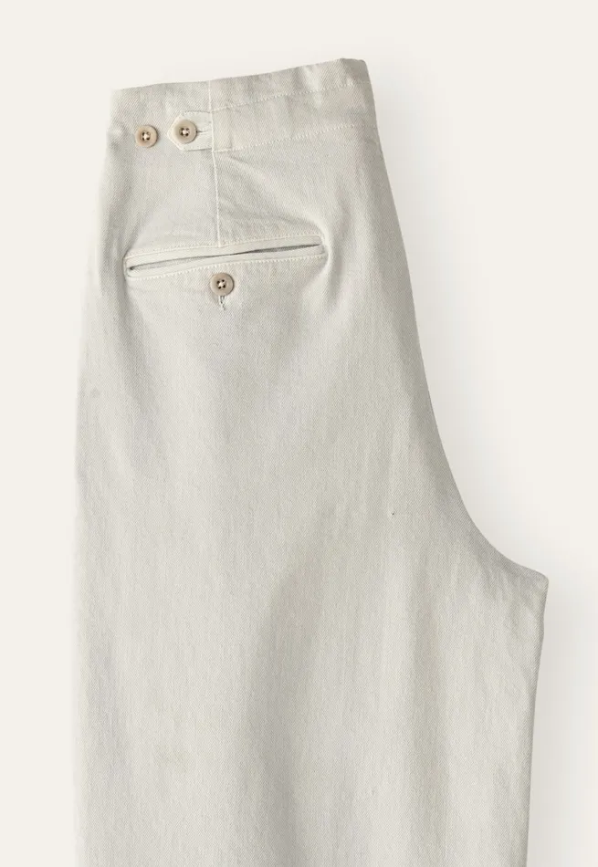Poetry Fashion Trousers and Shorts Women Pleatfront Cropped Trousers Pearl