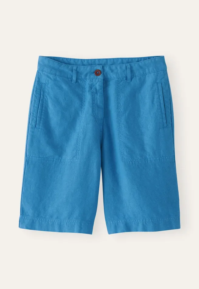 Poetry Fashion Trousers and Shorts Women Relaxed Shorts Bluebell