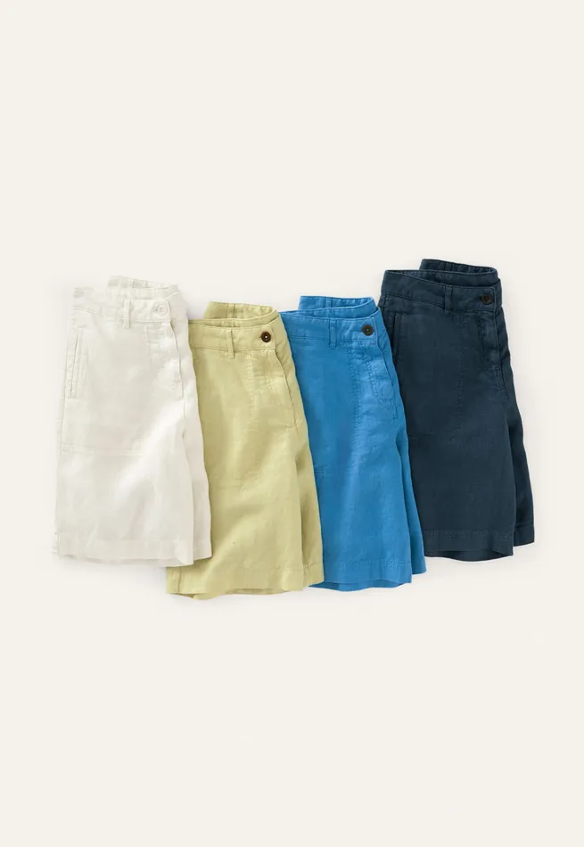 Poetry Fashion Trousers and Shorts Women Relaxed Shorts Bluebell