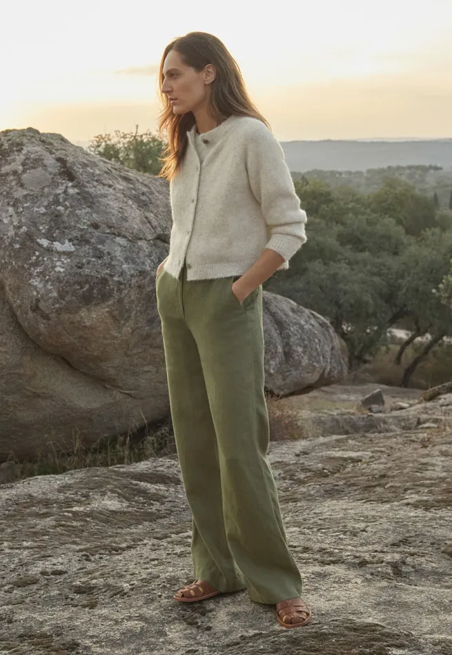 Poetry Fashion Trousers and Shorts Women Relaxed Straightleg Trousers