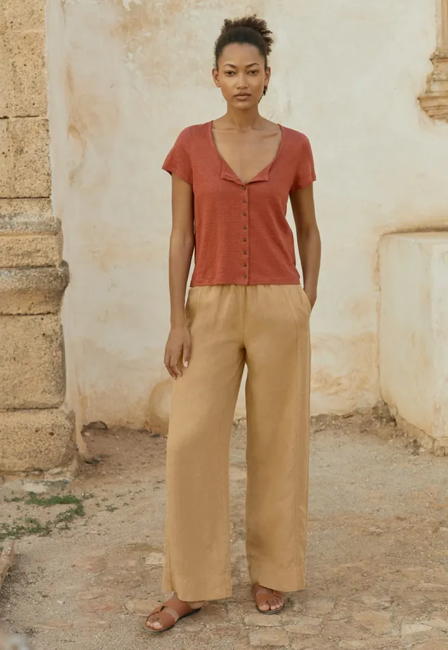 Poetry Fashion Trousers and Shorts Women Relaxed Wideleg Trousers