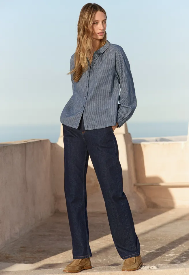Poetry Fashion Trousers and Shorts Women Selvedge Jeans