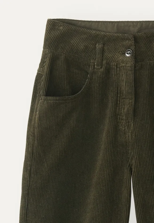 Poetry Fashion Trousers and Shorts Women Straightleg Cord Trouser