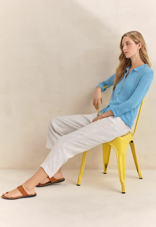 Poetry Fashion Trousers and Shorts Women Tailored Trousers Ice Grey