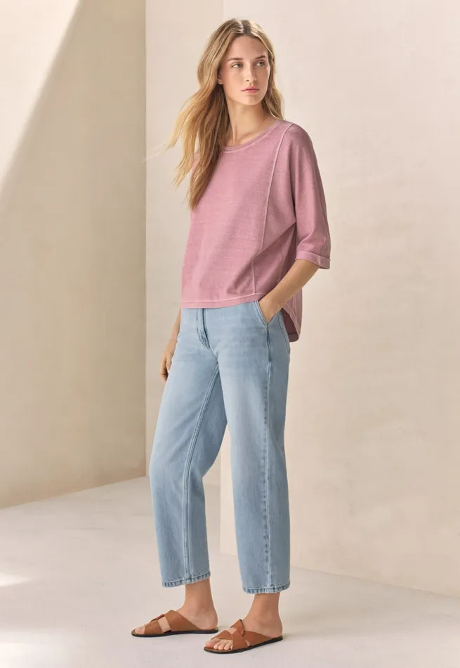 Poetry Fashion Trousers and Shorts Women Taperedleg Jeans Pale Wash