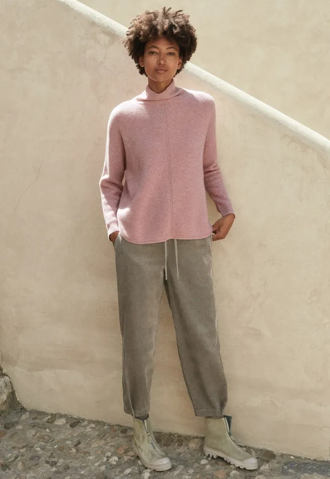 Poetry Fashion Trousers and Shorts Women Tapered Trousers Sage Grey
