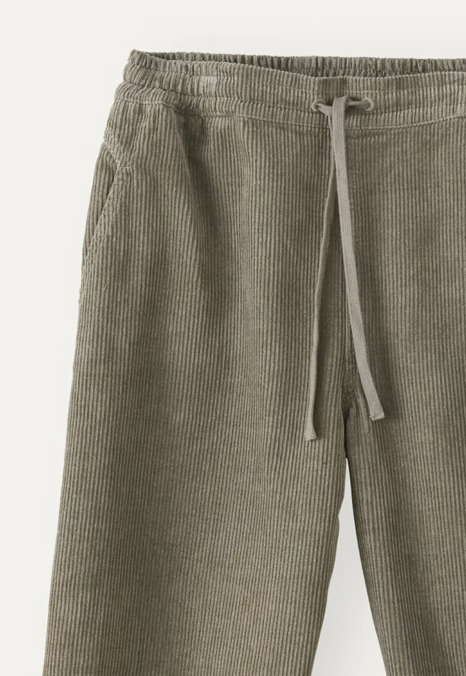 Poetry Fashion Trousers and Shorts Women Tapered Trousers Sage Grey