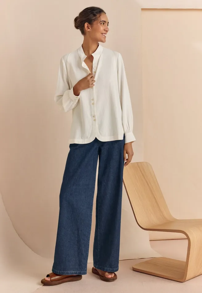 Poetry Fashion Trousers and Shorts Women Wideleg Trousers