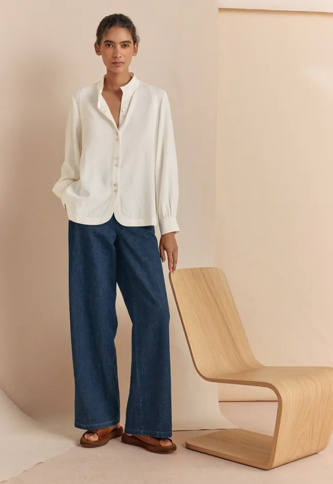 Poetry Fashion Trousers and Shorts Women Wideleg Trousers