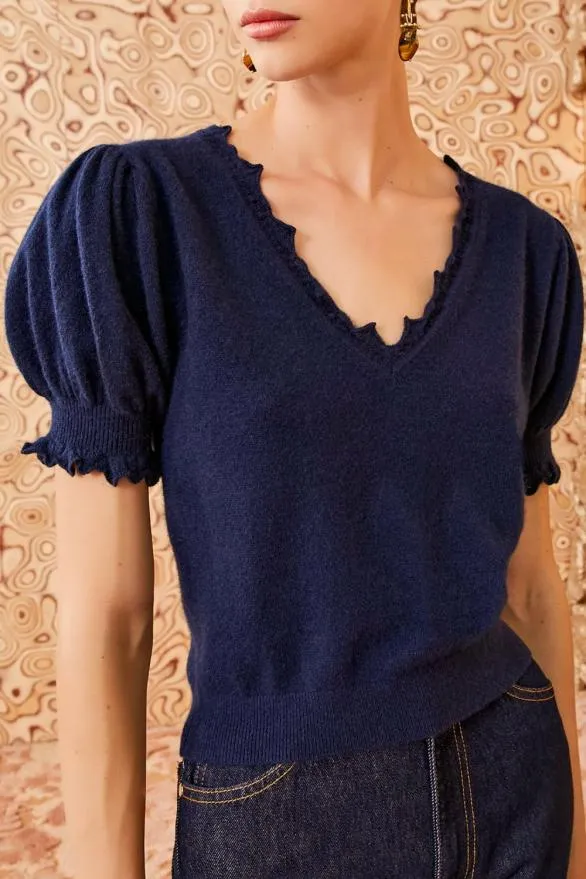 Polline Top Midnight Women Ulla Johnson Tops Polline Top Midnight Women Ulla Johnson Tops