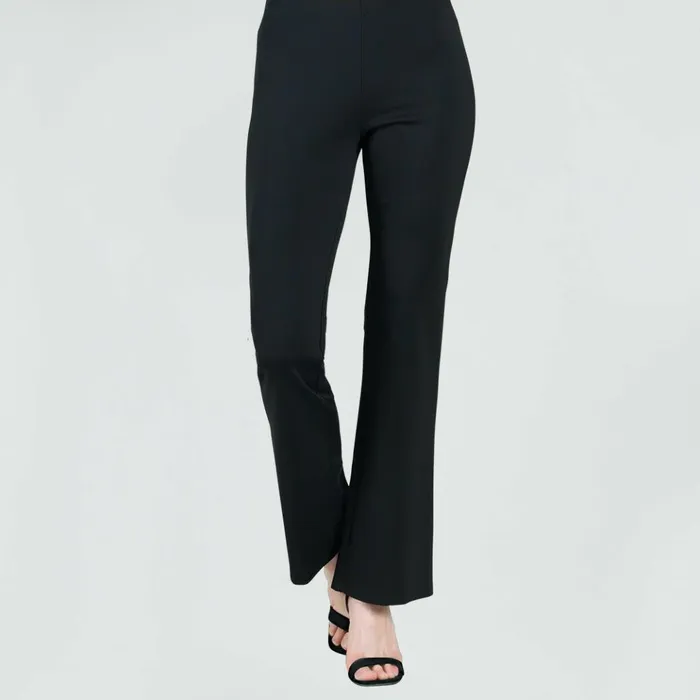 Ponte Knit 8211 Boot Cut Pant 8211 Black Women Clara Sunwoo Pants Skirts