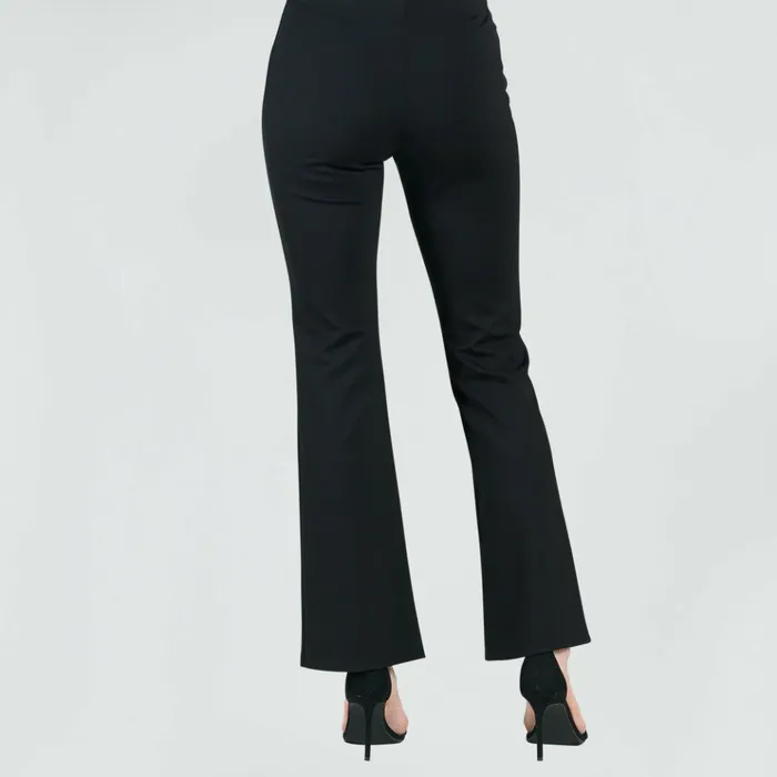 Ponte Knit 8211 Boot Cut Pant 8211 Black Women Clara Sunwoo Pants Skirts