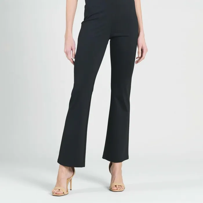 Ponte Knit 8211 Boot Cut Pant 8211 Black Women Clara Sunwoo Pants Skirts