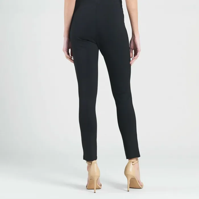 Ponte Knit 8211 Slim Rider Pant 8211 Black Women Clara Sunwoo Pants Skirts