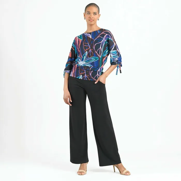 PullTie Cuff Blouson Top 8211 Petal Sketch 8211 Final Sale Women Clara Sunwoo Tops Tunics PullTie Cuff Blouson Top 8211 Petal Sketch 8211 Final Sale Women Clara Sunwoo Tops Tunics