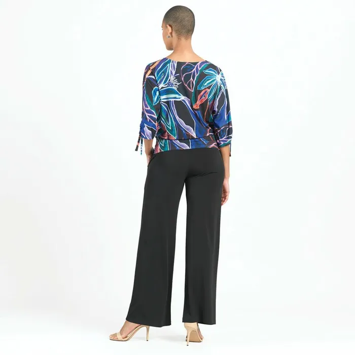 PullTie Cuff Blouson Top 8211 Petal Sketch 8211 Final Sale Women Clara Sunwoo Tops Tunics