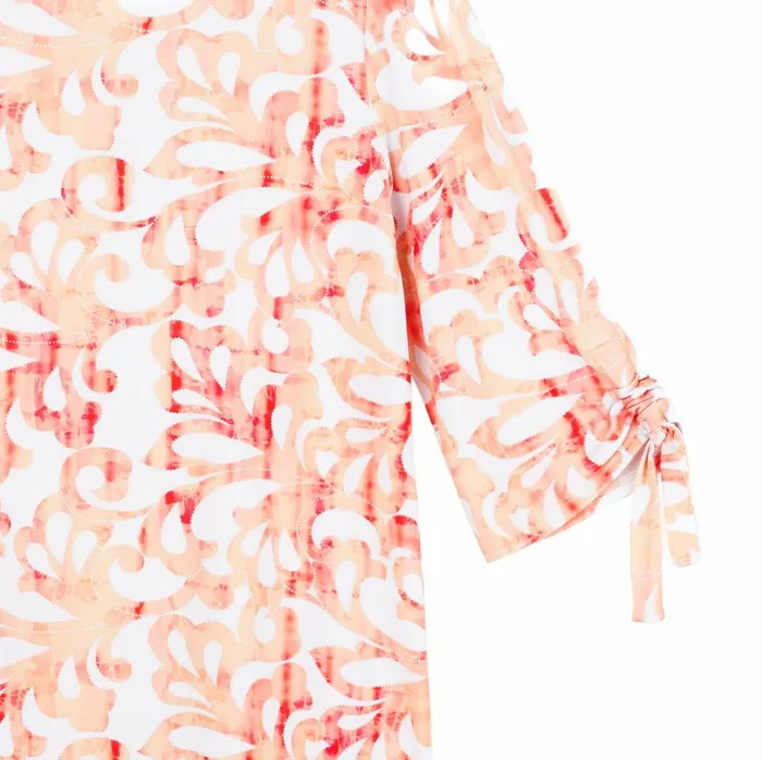 PullTie Cuff Tunic 8211 Damask Motif Women Clara Sunwoo Spring Collection