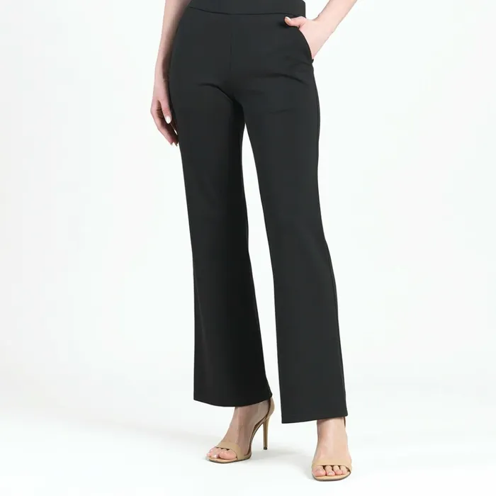 RayonPonte Knit 8211 Loose Leg Pocket Pant 8211 Black Women Clara Sunwoo Pants Skirts RayonPonte Knit 8211 Loose Leg Pocket Pant 8211 Black Women Clara Sunwoo Pants Skirts