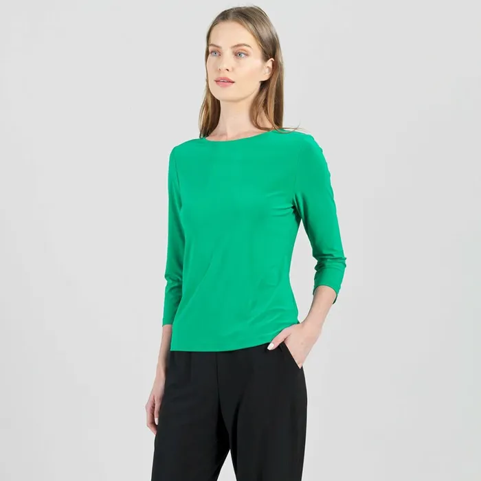Reversible Back Tie Top 8211 Emerald Women Clara Sunwoo Spring Collection