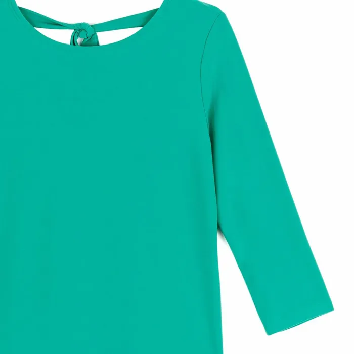 Reversible Back Tie Top 8211 Emerald Women Clara Sunwoo Spring Collection
