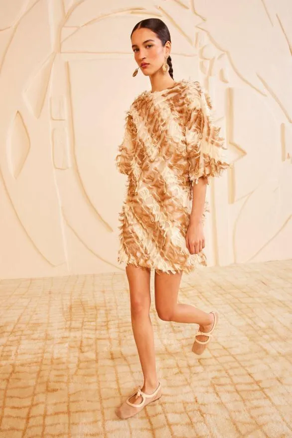 Rory Dress Sandstone Women Ulla Johnson Dresses