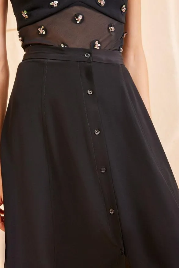 Rowan Skirt Noir Women Ulla Johnson Skirts And Shorts Rowan Skirt Noir Women Ulla Johnson Skirts And Shorts