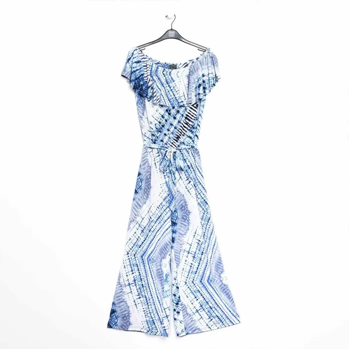 Ruffle Off Shoulder Pocket Jumpsuit 8211 Acid Wash 8211 Final Sale Women Clara Sunwoo Dresses Jumpsuits