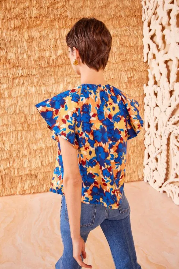 Rumi Top Wildflower Women Ulla Johnson Tops Rumi Top Wildflower Women Ulla Johnson Tops