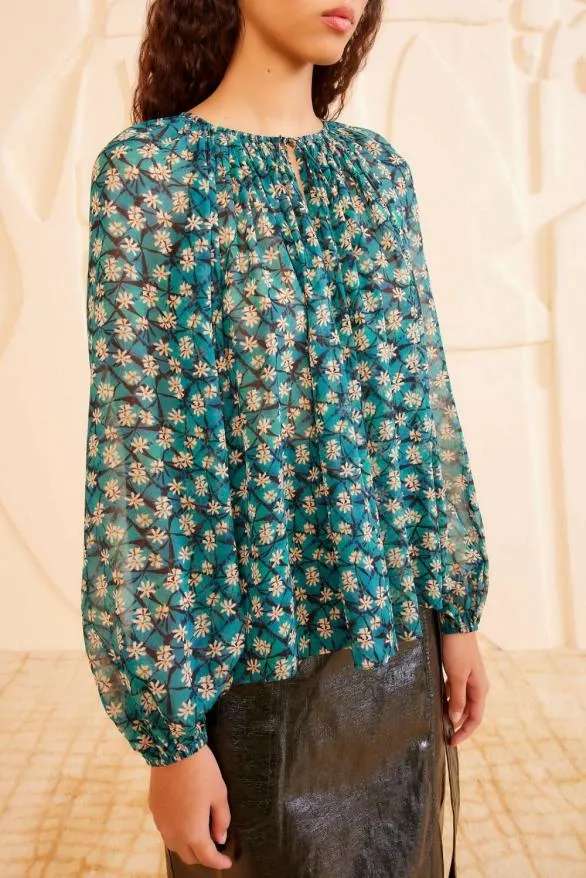 Safa Blouse Clematis Women Ulla Johnson Tops Safa Blouse Clematis Women Ulla Johnson Tops