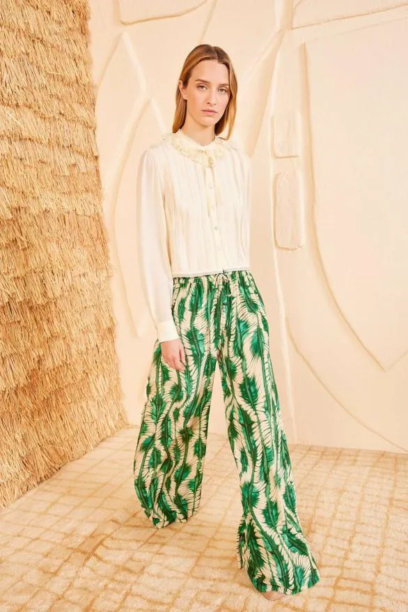 Sawyer Pant Acacia Women Ulla Johnson Pants And Jumpsuits