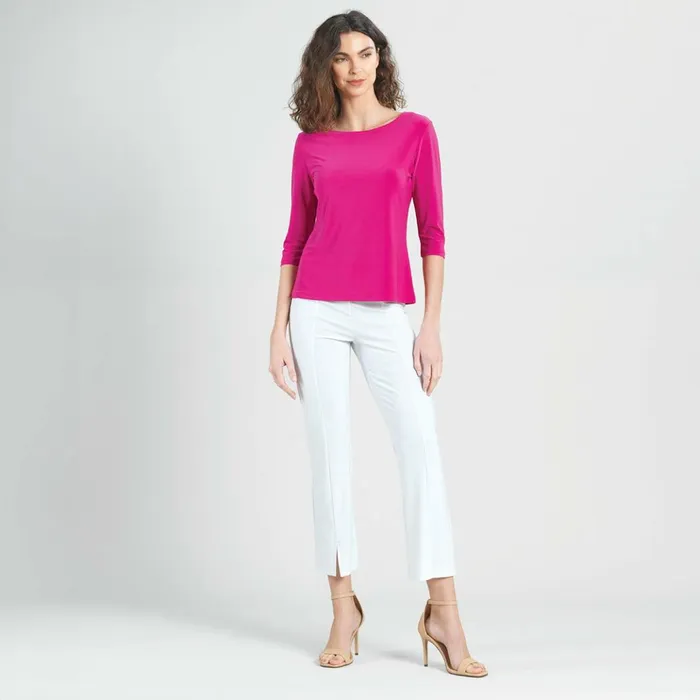 Scoop Neck Half Sleeve Top 8211 5 Colors Women Clara Sunwoo Spring Collection