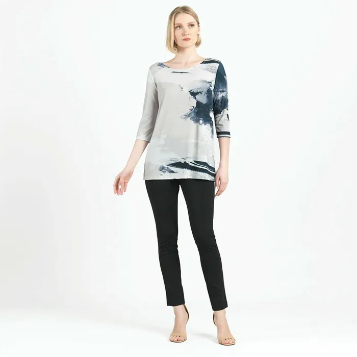 Scoop Neck Tunic 8211 Misty Petals Women Clara Sunwoo Tops Tunics