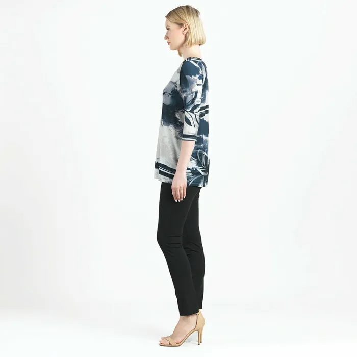 Scoop Neck Tunic 8211 Misty Petals Women Clara Sunwoo Tops Tunics