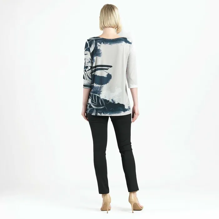 Scoop Neck Tunic 8211 Misty Petals Women Clara Sunwoo Tops Tunics